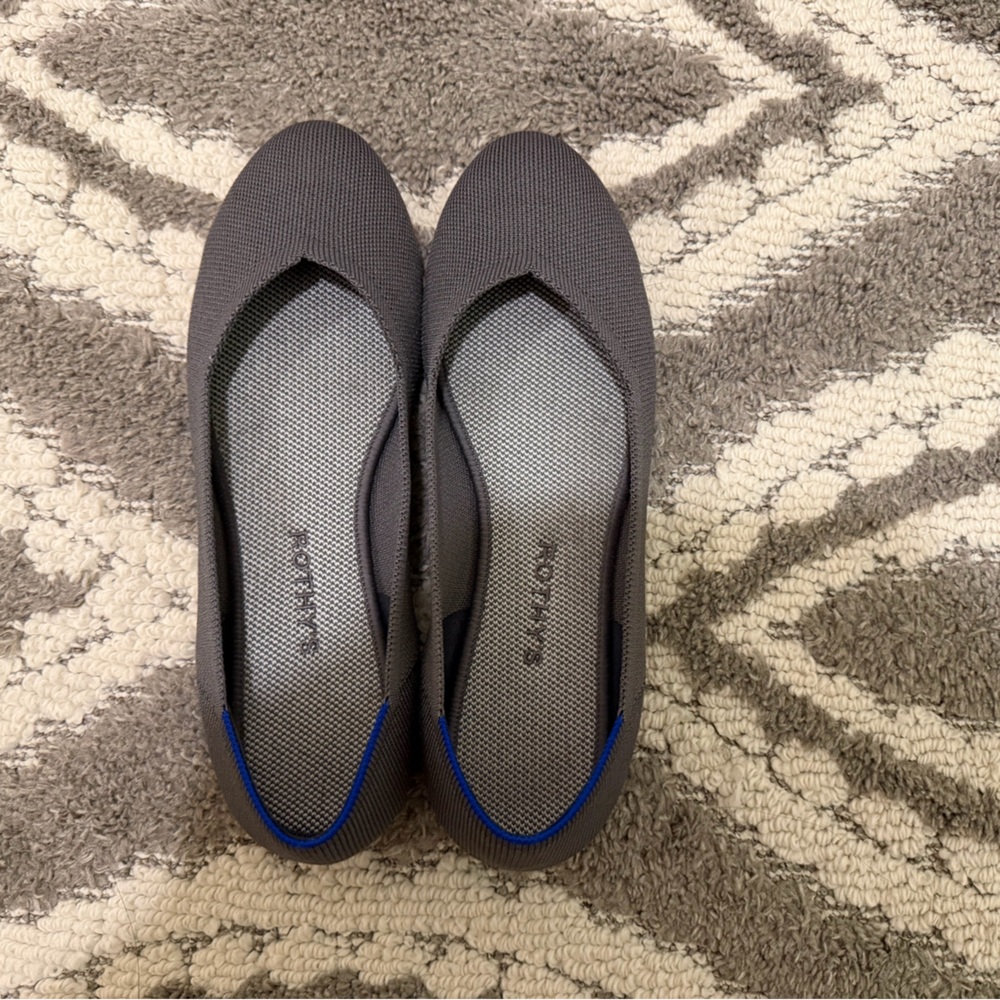 Rothy’s The Flat in Pebble Gray
